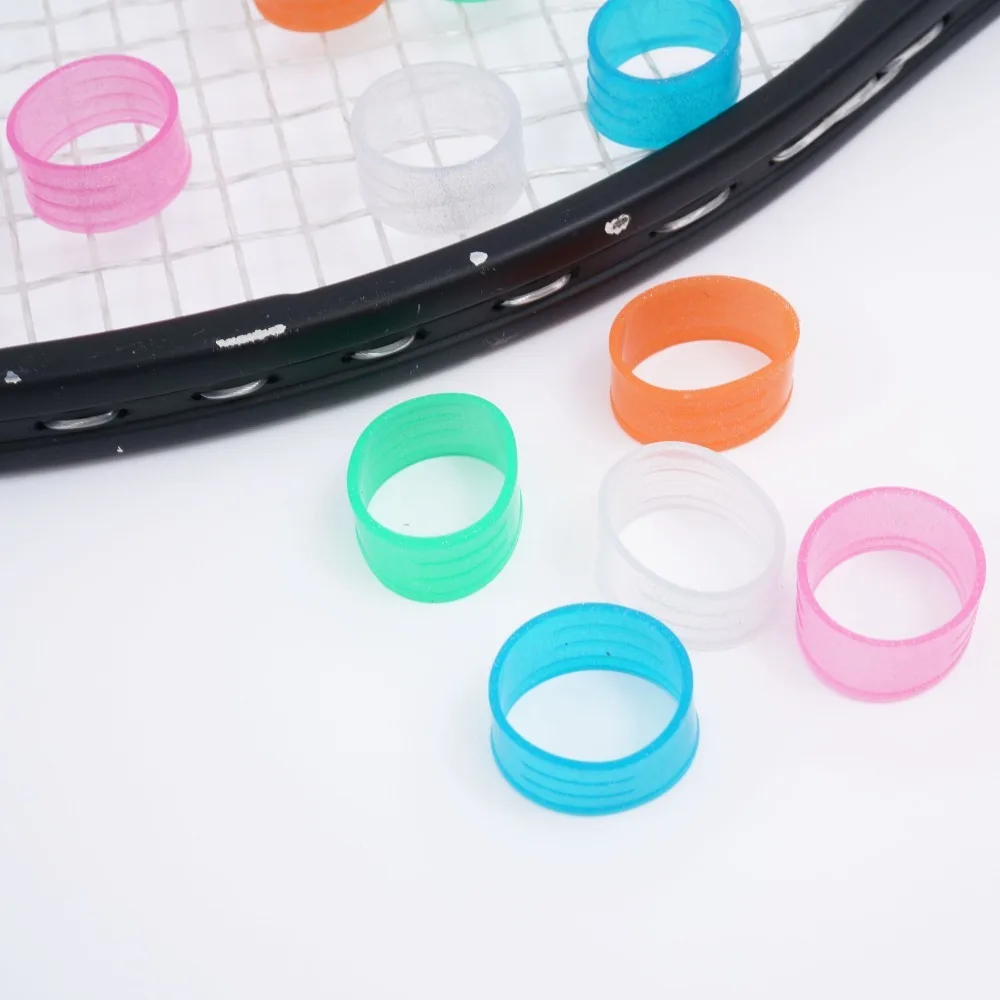 Candy Color Tennis Racket Sealing Ring Silicone Stretchy Silicone Tennis Racket Grip Ring Shiny Colorful
Candy Color Tennis Racket Sealing Ring Silicone Stretchy Silicone Tennis Racket Grip Ring Shiny Colorful