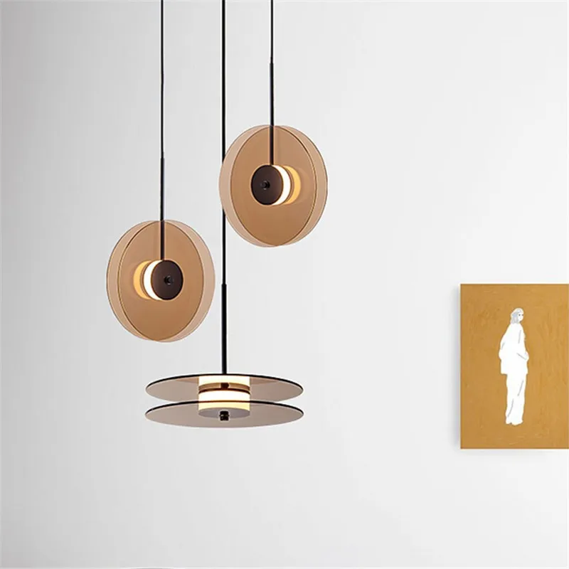 Dechem Studio Eclipse Pendant Lamp Nordic Creative Led circle light Home Design Bedside Hanging Lamp Indoor kitchen lights
Dechem Studio Eclipse Pendant Lamp Nordic Creative Led circle light Home Design Bedside Hanging Lamp Indoor kitchen lights