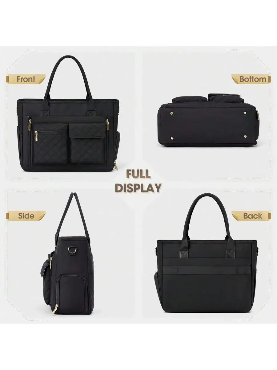 Casual Tote Bag With Insulated Compartment 15.6 Inch Laptop Carrier Lightweight Work Bag For Women
Casual Tote Bag With Insulated Compartment 15.6 Inch Laptop Carrier Lightweight Work Bag For Women