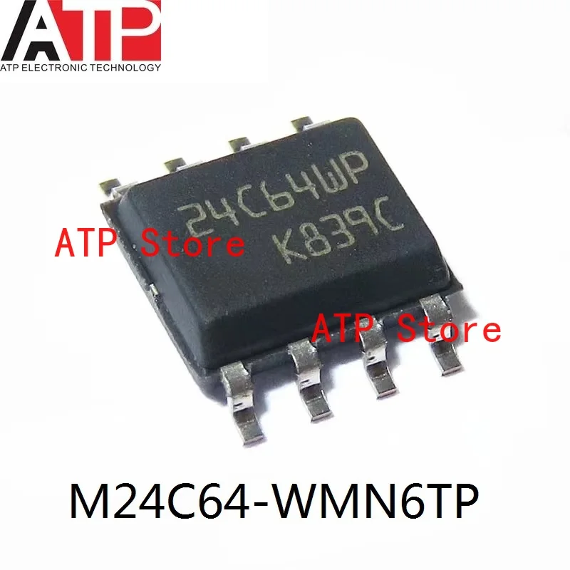 100 шт./лот, новый оригинальный 24C64RP M24C64-RMN6TP 24C64WP M24C64-WMN6TP SOP-8 M24C64, чип памяти IC EEPROM 8SOIC
100 шт./лот, новый оригинальный 24C64RP M24C64-RMN6TP 24C64WP M24C64-WMN6TP SOP-8 M24C64, чип памяти IC EEPROM 8SOIC