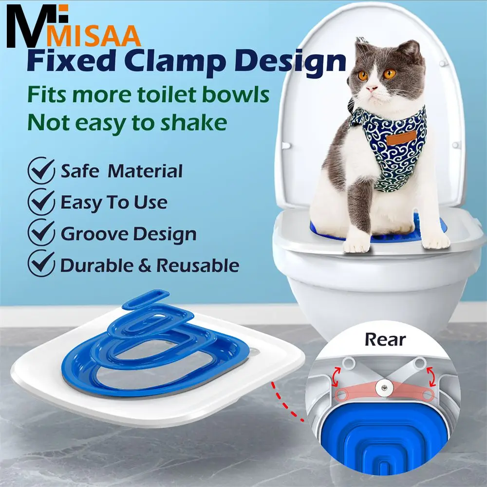 Squatting Pit. Pet Toilet Front Card Site Clip Design Adjustable Cat Toilet Universal The Cat Shake Less Fixed Arm Repeatable
Squatting Pit. Pet Toilet Front Card Site Clip Design Adjustable Cat Toilet Universal The Cat Shake Less Fixed Arm Repeatable