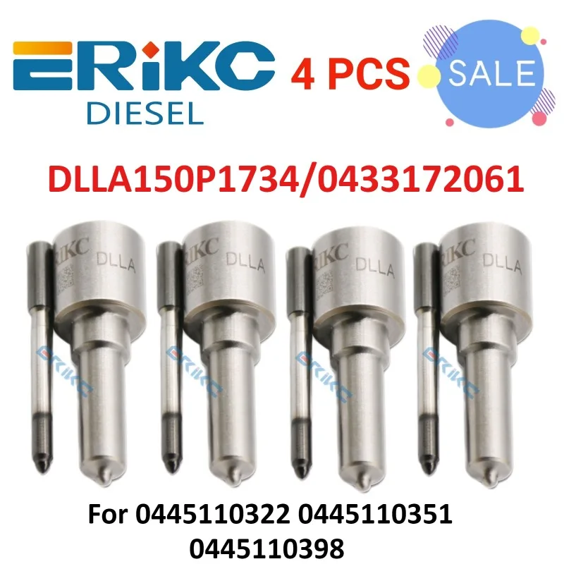 4 шт. DLLA150P1734 DLLA 150P 1734 распылительная форсунка топливная форсунка 55214192 0433172061 для 0445110322 0445110351 0445110398
4 шт. DLLA150P1734 DLLA 150P 1734 распылительная форсунка топливная форсунка 55214192 0433172061 для 0445110322 0445110351 0445110398