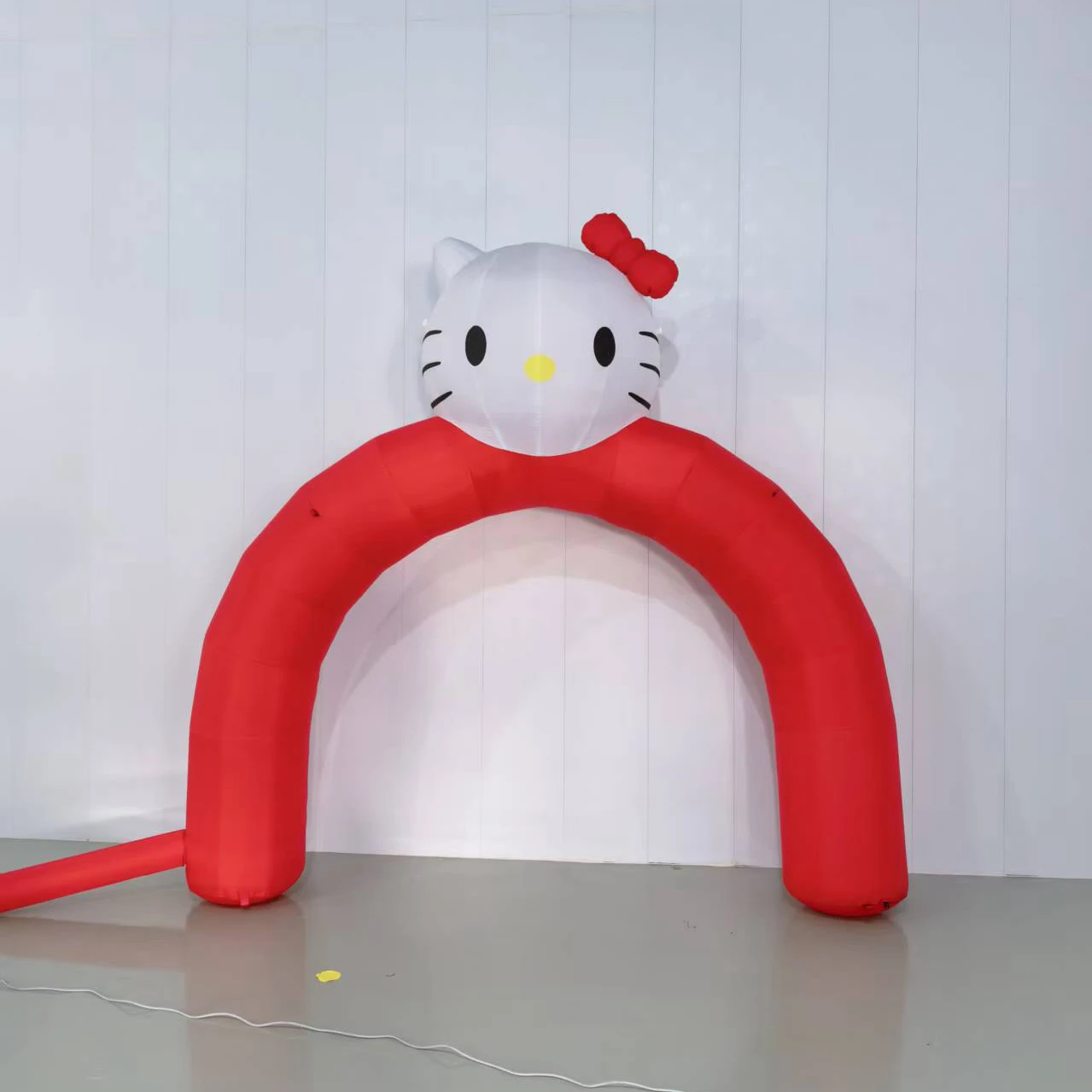 Red Bow Hello Kitty Inflatable Arch Cartoon Mascot Model for Shop Opening, Mall & Park Entrance Event Decor
Red Bow Hello Kitty Inflatable Arch Cartoon Mascot Model for Shop Opening, Mall & Park Entrance Event Decor