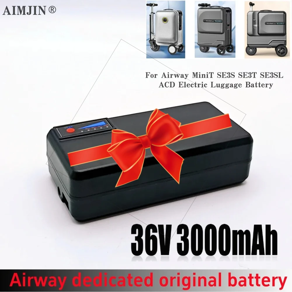 Электрический багажный аккумулятор третьего поколения 36 В 3 Ач Airway SE3S можно настроить BEKE \ литиевая батарея Airwheel miniT SE3T
Электрический багажный аккумулятор третьего поколения 36 В 3 Ач Airway SE3S можно настроить BEKE \ литиевая батарея Airwheel miniT SE3T