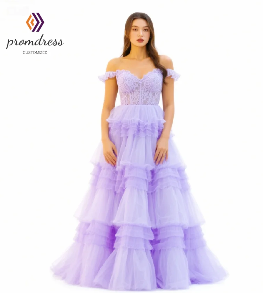 Вечернее платье для выпускного вечера 2026 года, цвета сладкого сирени, с вырезом «сердечко», из фатина, с оборками, элегантное, в стиле бохо, многоярусное, для конкурсов, вечеринок, дня рождения, торжественных мероприятий
Вечернее платье для выпускного вечера 2026 года, цвета сладкого сирени, с вырезом «сердечко», из фатина, с оборками, элегантное, в стиле бохо, многоярусное, для конкурсов, вечеринок, дня рождения, торжественных мероприятий