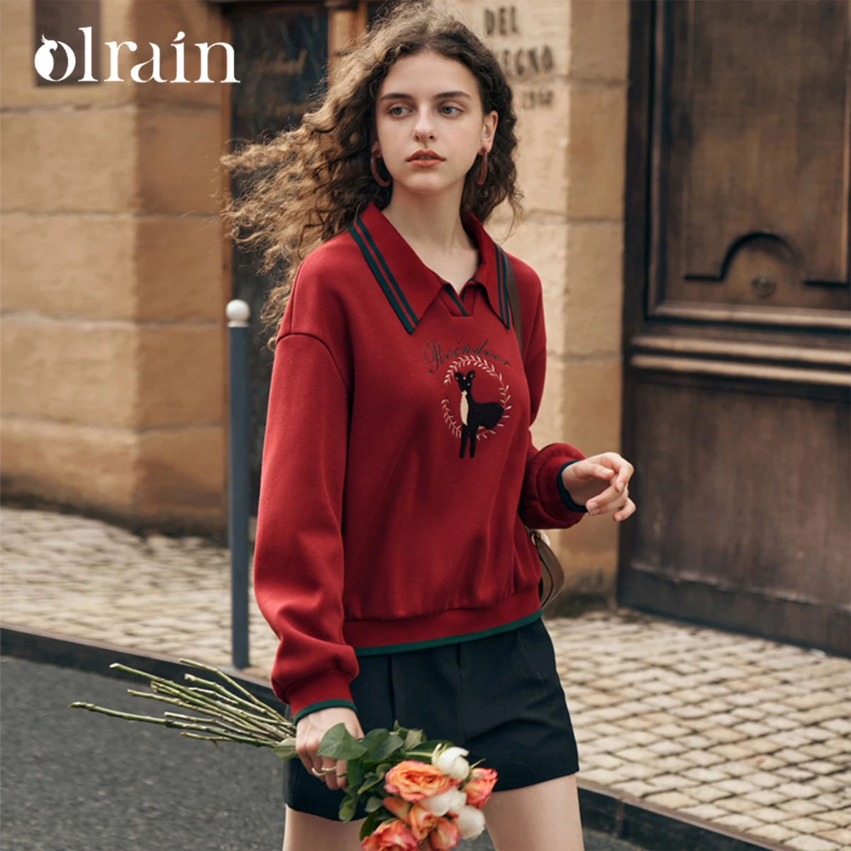 Oriel Vintage Printing Sweatshirts for Women 2026 Spring New Polo Neck Pullovers Commute Embroidery Contrasting Tops O23DR68666
Oriel Vintage Printing Sweatshirts for Women 2026 Spring New Polo Neck Pullovers Commute Embroidery Contrasting Tops O23DR68666