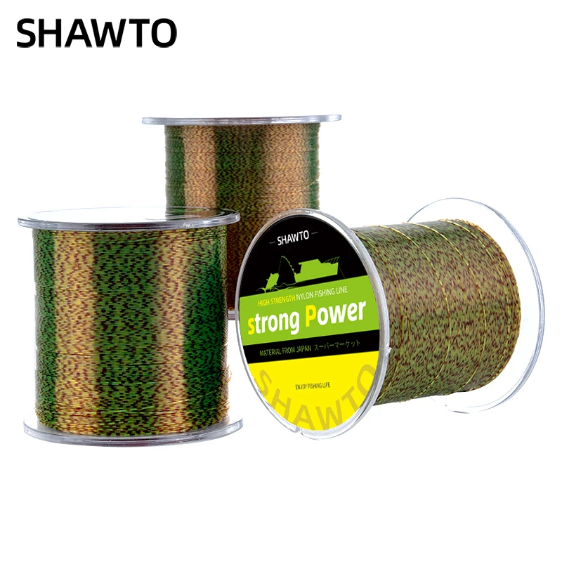 Shawto 500M High Sensitivity Nylon Fishing Line 0.12-0.5mm 3-30LB Fluorocarbon Coated Clear Invisible Leader Fishing Wire Japan
Shawto 500M High Sensitivity Nylon Fishing Line 0.12-0.5mm 3-30LB Fluorocarbon Coated Clear Invisible Leader Fishing Wire Japan