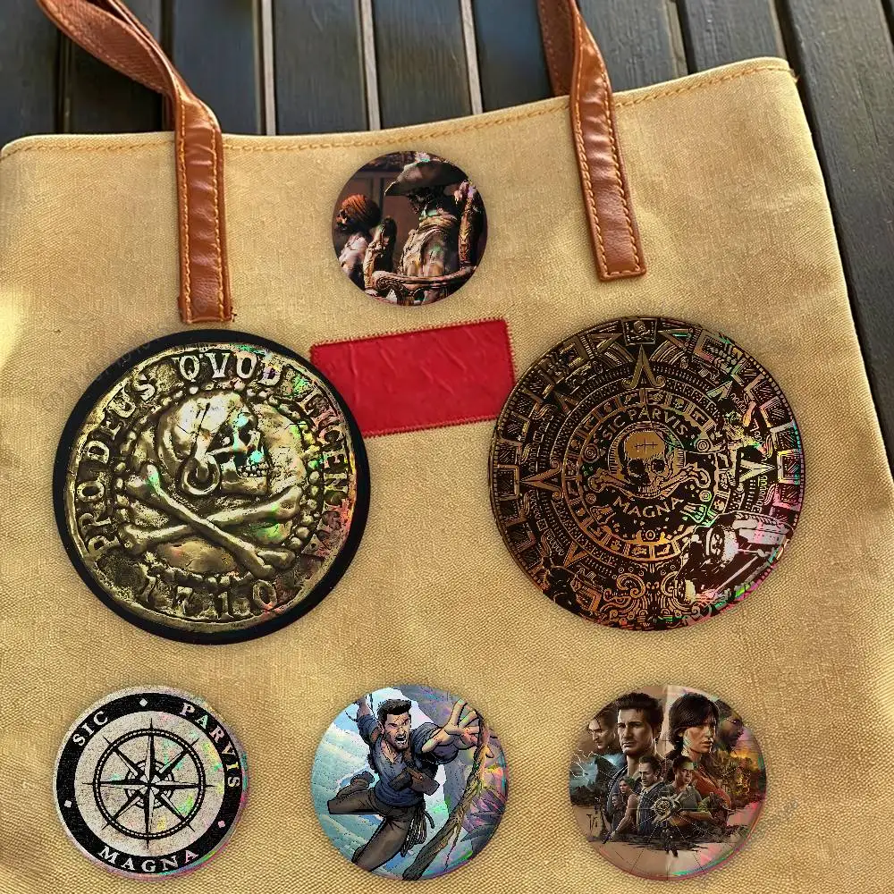 Sic Parvis M-Magna Uncharted Badges,Cartoon,Art, Brooches, Pins, Tin Props, Christmas Gifts, Birthday Gifts
Sic Parvis M-Magna Uncharted Badges,Cartoon,Art, Brooches, Pins, Tin Props, Christmas Gifts, Birthday Gifts