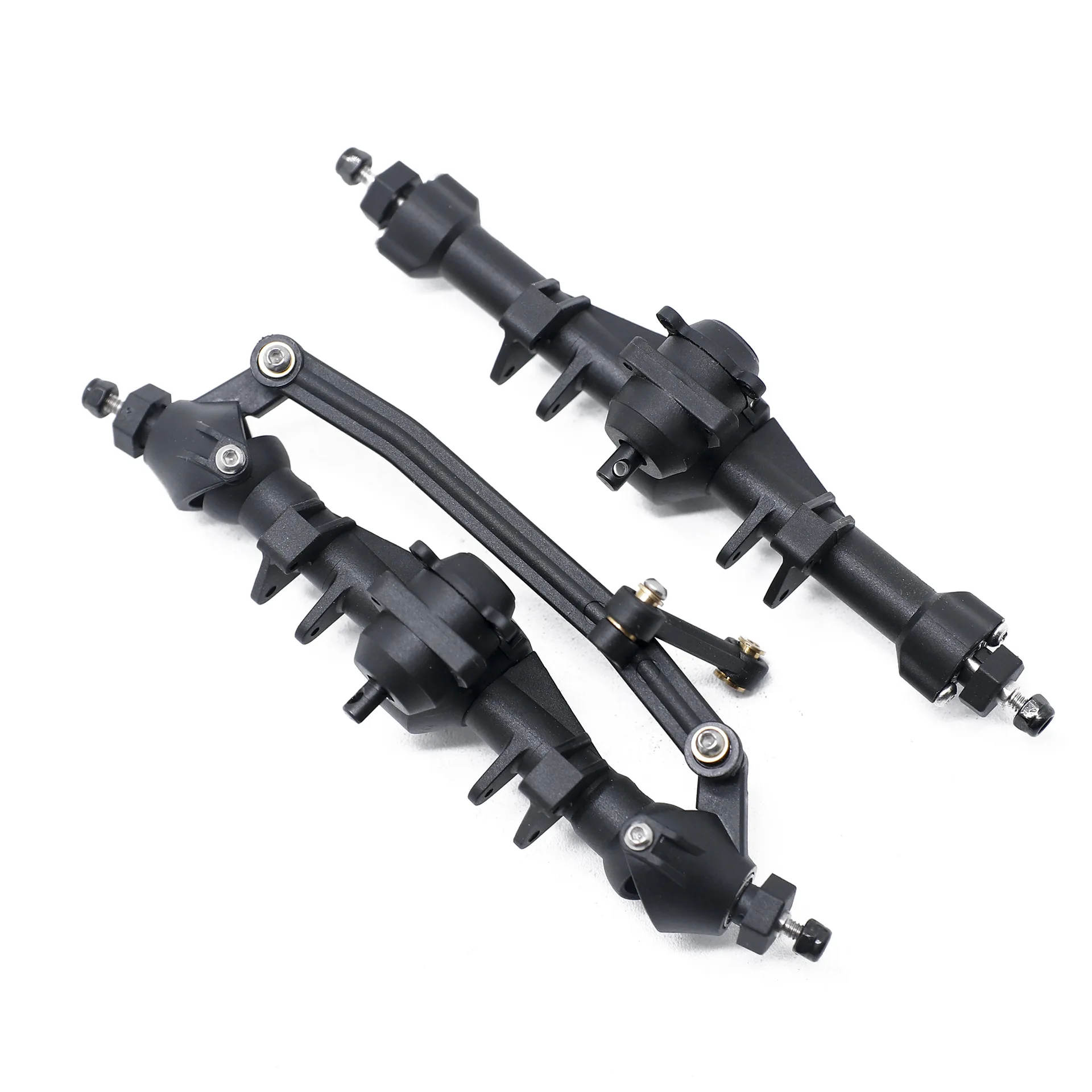 Metal Complete Front And Rear Portal Axle Set For 1/24 RC Crawler Car Axial SCX24 Gladiator Bronco C10 Deadbolt JLU
Metal Complete Front And Rear Portal Axle Set For 1/24 RC Crawler Car Axial SCX24 Gladiator Bronco C10 Deadbolt JLU