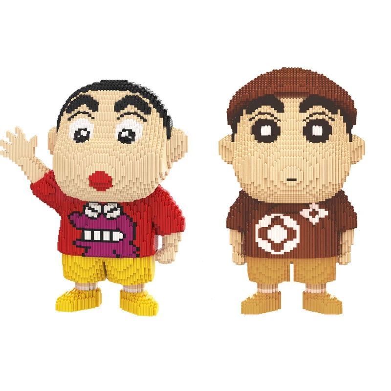 Crayon Shin-cha Building Block Cute 3D Model 50cm Puzzle Display Assembly Connection Mini Brick Figure Toy For Home Decoration
Crayon Shin-cha Building Block Cute 3D Model 50cm Puzzle Display Assembly Connection Mini Brick Figure Toy For Home Decoration