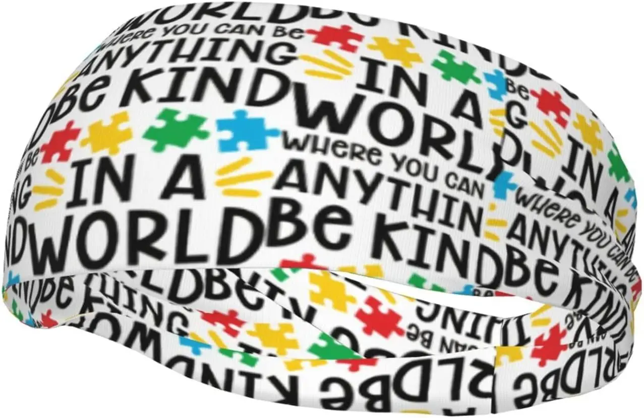 Autism Headbands for Women Men Unisex Autism Awareness Sweatbands Headband for Sports, Fitness, Working Out, Yoga
Autism Headbands for Women Men Unisex Autism Awareness Sweatbands Headband for Sports, Fitness, Working Out, Yoga