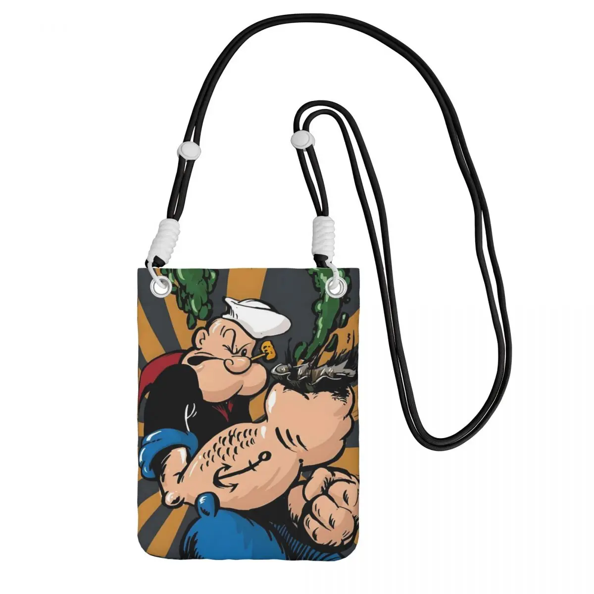 Custom P-Popeyes Mobile Phone Bag for Women Men Cool Cartoon Character Shoulder Crossbody Bag Key Bag Mini Shoulder Purse Wallet
Custom P-Popeyes Mobile Phone Bag for Women Men Cool Cartoon Character Shoulder Crossbody Bag Key Bag Mini Shoulder Purse Wallet