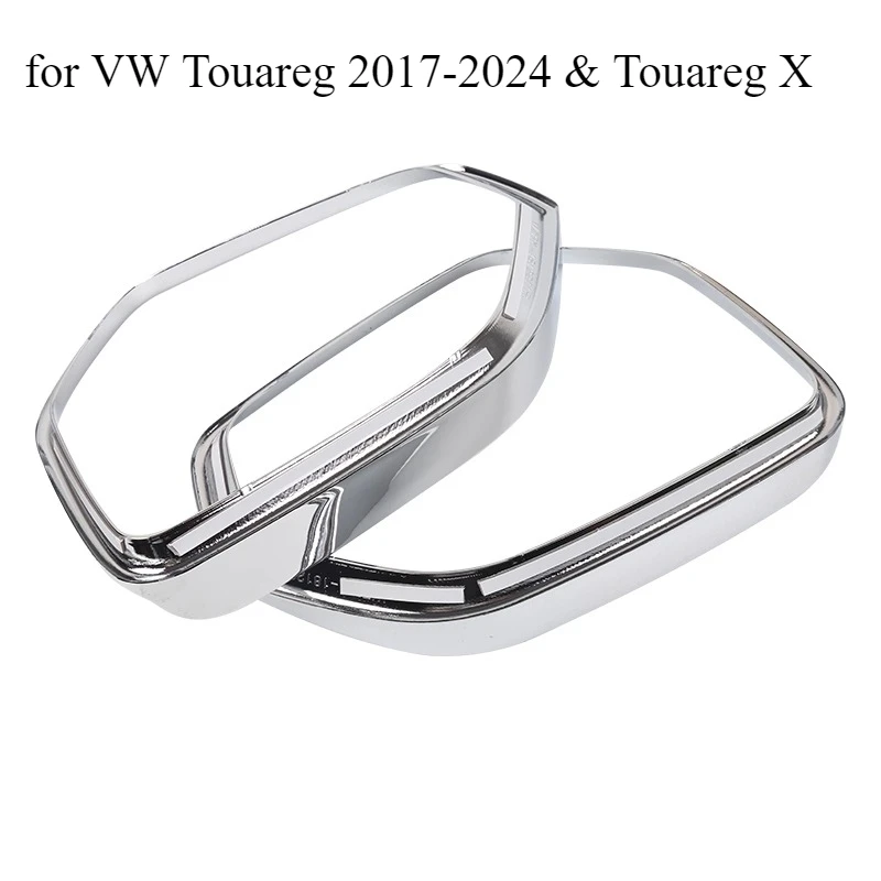 ABS Chrome Mirror Cover Trim for VW Touareg 2017-2024 & Touareg X - Side Window Rain Guards Visor Decoration
ABS Chrome Mirror Cover Trim for VW Touareg 2017-2024 & Touareg X - Side Window Rain Guards Visor Decoration