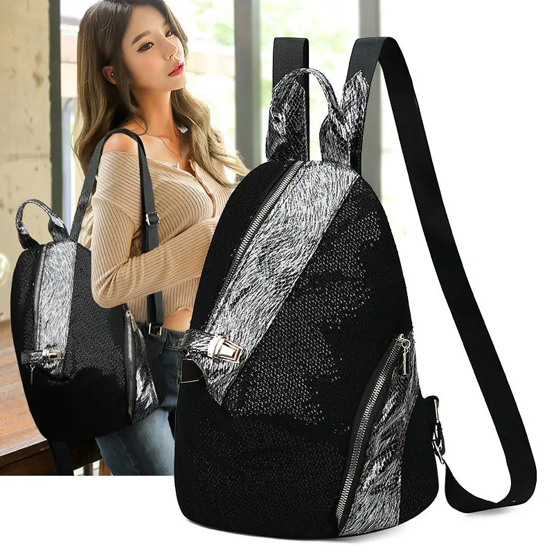 Fashionable And Personalized Women's Backpack Oxford Fabric Panel Contrast Metal Lock Buckle Casual Versatile Canvas Backpack
Fashionable And Personalized Women's Backpack Oxford Fabric Panel Contrast Metal Lock Buckle Casual Versatile Canvas Backpack