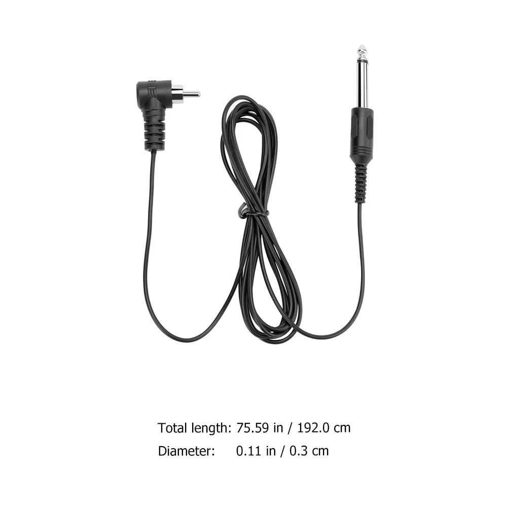 1.92m Audio Interface Cable Tattoos Machine Clip Cord Hook Line Tool Durable Machine Accessories Tattoos Hook Line
1.92m Audio Interface Cable Tattoos Machine Clip Cord Hook Line Tool Durable Machine Accessories Tattoos Hook Line