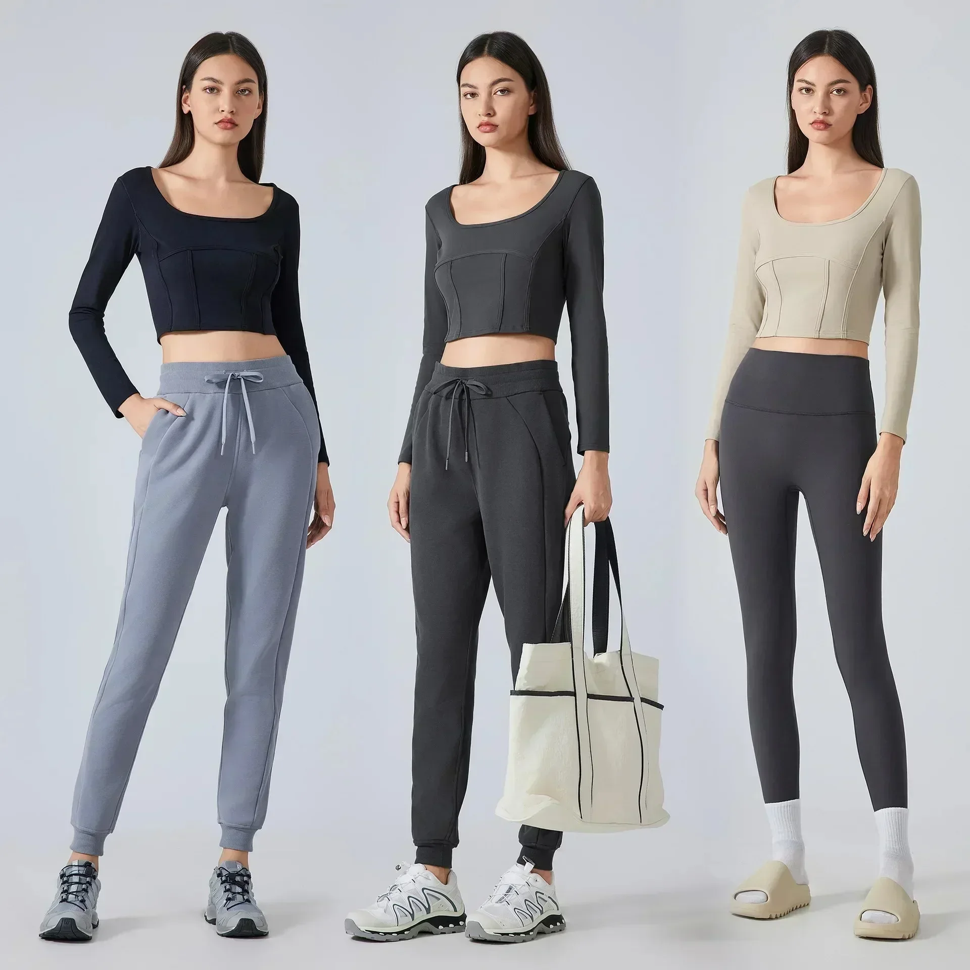 Lemon Autumn and Winter Sports Top Women's Professional Training Running Fitness Long Sleeve Short Slimming Yoga Suit
Lemon Autumn and Winter Sports Top Women's Professional Training Running Fitness Long Sleeve Short Slimming Yoga Suit