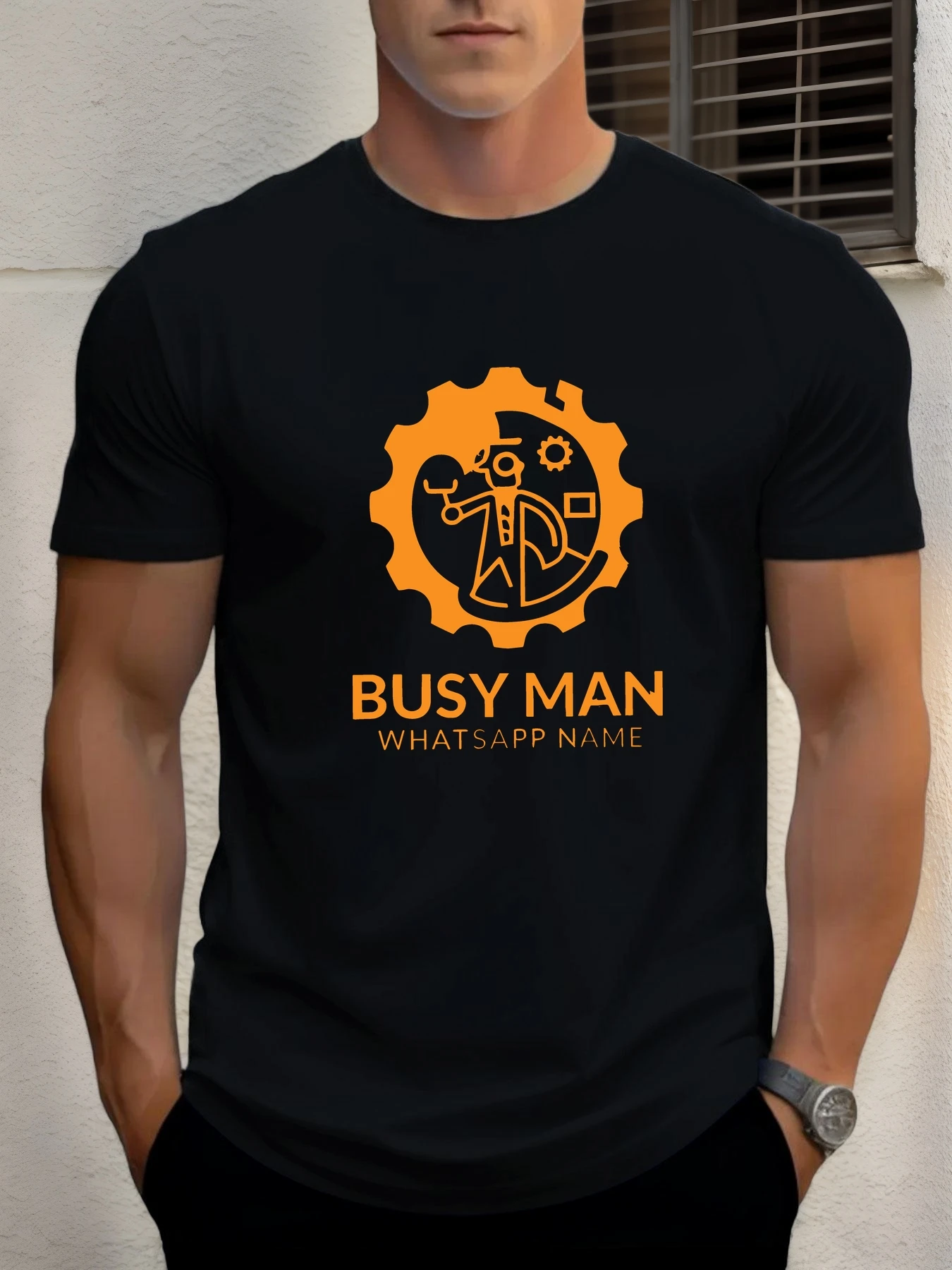 Men's cotton T-shirt, summer round neck short sleeves, busy people print breathable street clothing fashion cool T-shirt
Men's cotton T-shirt, summer round neck short sleeves, busy people print breathable street clothing fashion cool T-shirt