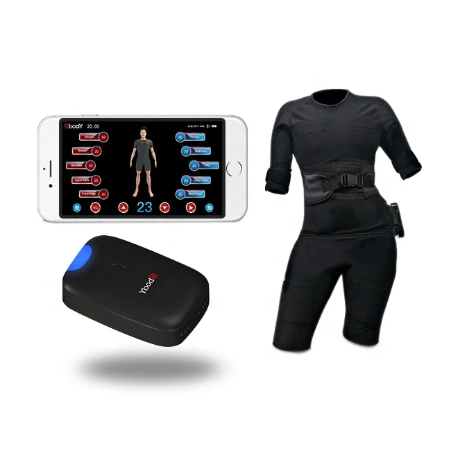 EMS Muscle Stimulation Machine / Home Gym Equipment with Silicone Body Suit
EMS Muscle Stimulation Machine / Home Gym Equipment with Silicone Body Suit