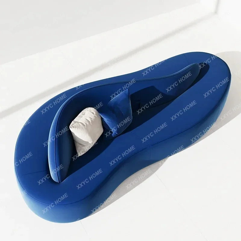 A Curved double-sided sofa special-shaped creative hotel beauty salon sales office clubhouse lounge area lobby reception
A Curved double-sided sofa special-shaped creative hotel beauty salon sales office clubhouse lounge area lobby reception