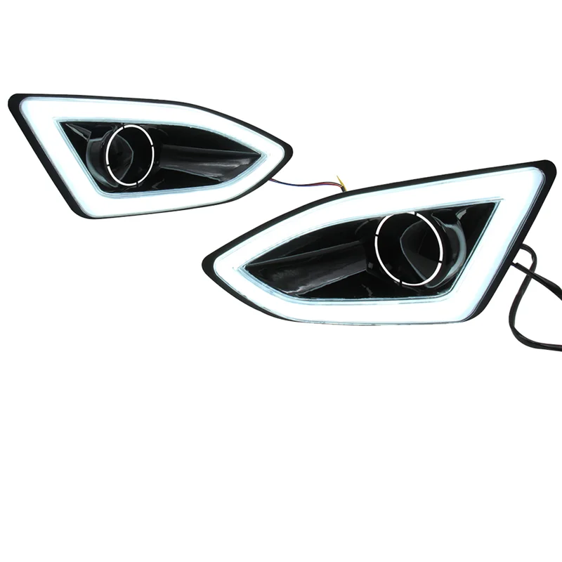 Plain Dual Color Daytime Running Lights Turn Signal Lights Fog Lights Plastic Car Accessories For Ford Edge 2015-2016
Plain Dual Color Daytime Running Lights Turn Signal Lights Fog Lights Plastic Car Accessories For Ford Edge 2015-2016