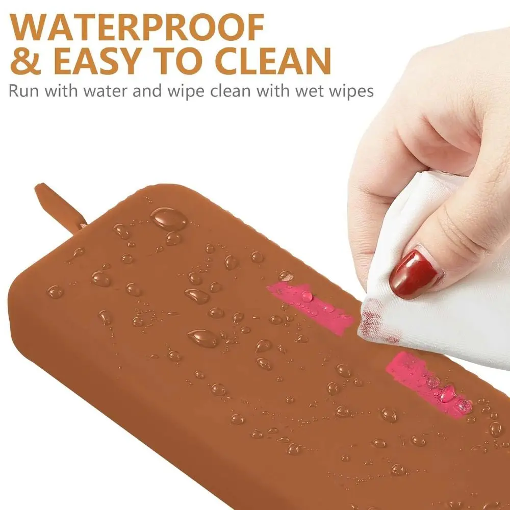 Morandi Color Silicone Cosmetic Bag Coin Purse Large Capacity Multifunction Storage Bag Rectangle Makeup Brush Holder
Morandi Color Silicone Cosmetic Bag Coin Purse Large Capacity Multifunction Storage Bag Rectangle Makeup Brush Holder