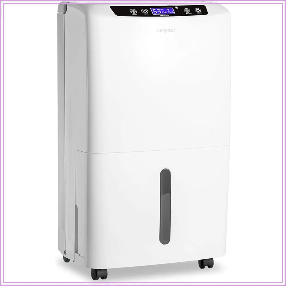 34 Pints Dehumidifier for 2000 Sq.Ft, Ideal for Basements & Large Rooms with Drain Hose
34 Pints Dehumidifier for 2000 Sq.Ft, Ideal for Basements & Large Rooms with Drain Hose