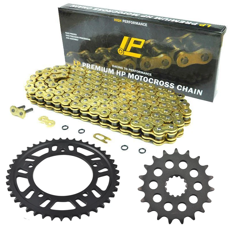 530 Chain Motorcycle Front Rear Sprocket Set For 955 Sprint 00-03 955i Daytona 01-02 1050 Tiger 07-14 955 Tiger 05-06
530 Chain Motorcycle Front Rear Sprocket Set For 955 Sprint 00-03 955i Daytona 01-02 1050 Tiger 07-14 955 Tiger 05-06