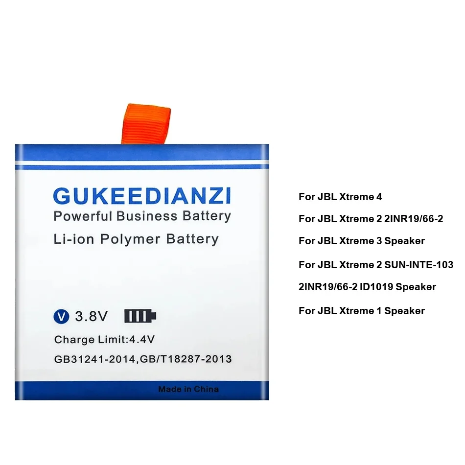 Battery High-Efficiency XTREME2 XTREME1 GSP0931134 FG4CELL21700X 5800-18250mAh For Jbl Xtreme 2inr19 66-2 1 2 3 4 Speaker
Battery High-Efficiency XTREME2 XTREME1 GSP0931134 FG4CELL21700X 5800-18250mAh For Jbl Xtreme 2inr19 66-2 1 2 3 4 Speaker