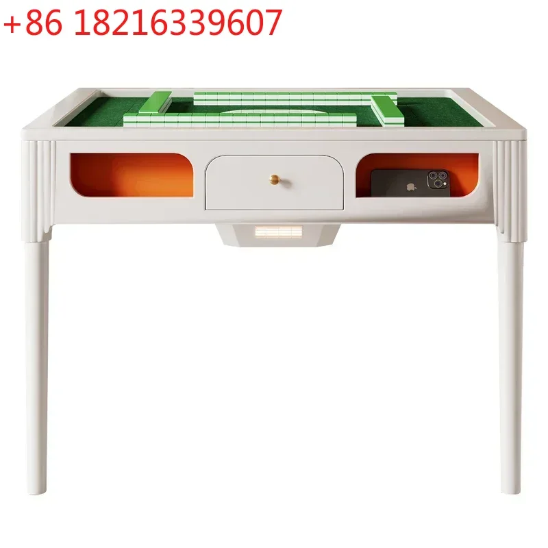 TAO Fully automatic mahjong table with roasting fire Dual purpose cream style modern multi-function
TAO Fully automatic mahjong table with roasting fire Dual purpose cream style modern multi-function