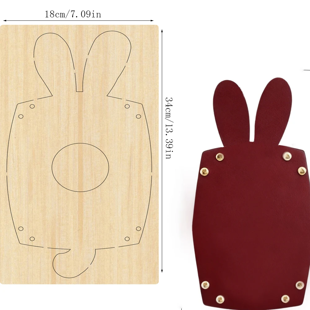 1 piece approximately 20X16cm rabbit tray wooden cutting dies leather wooden mold suitable for most machine
1 piece approximately 20X16cm rabbit tray wooden cutting dies leather wooden mold suitable for most machine