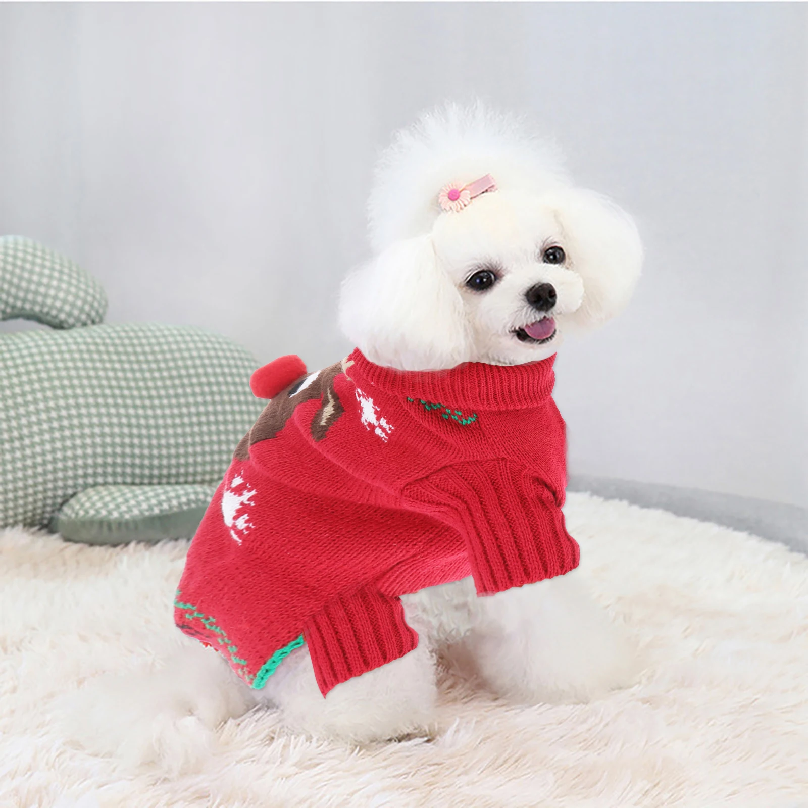 Pet Sweater Costumes for Small Dogs Puppy Outfit Clothes Sweaters Clothing Christmas Deer
Pet Sweater Costumes for Small Dogs Puppy Outfit Clothes Sweaters Clothing Christmas Deer