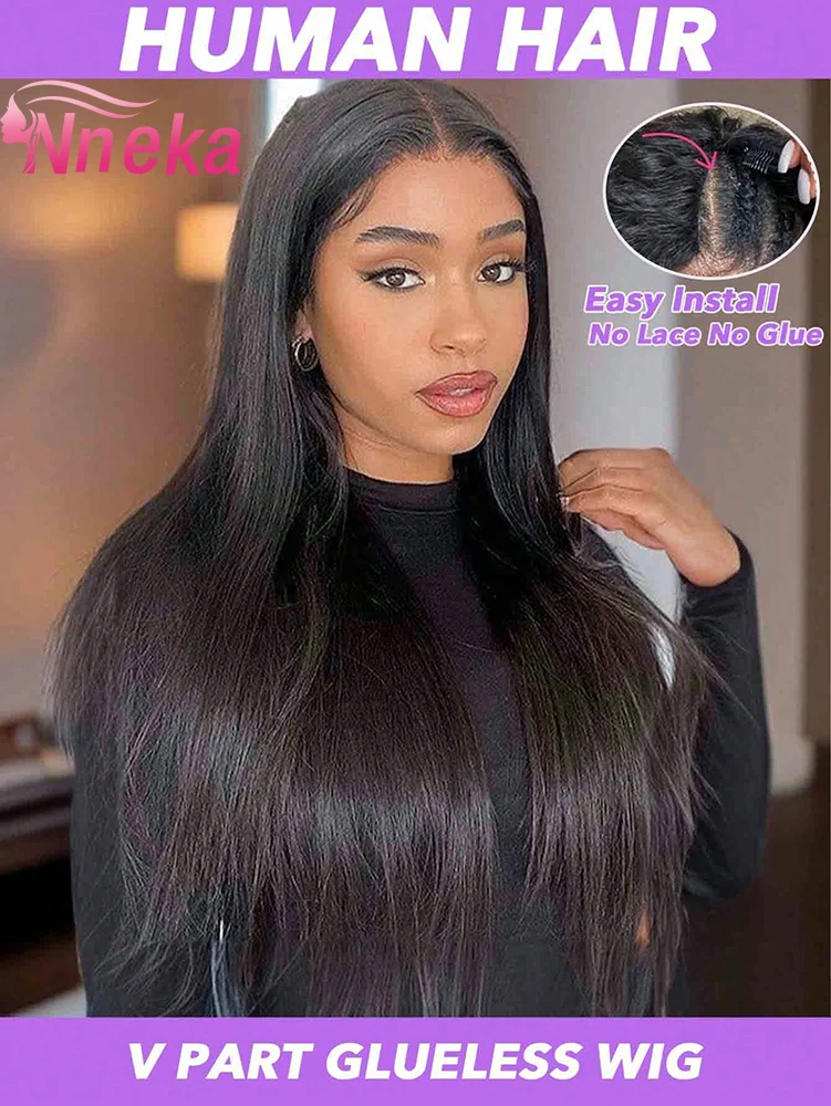 30 40 Inche Long Straight V Part Wig 100% Human Hair V Shaped Wig Upgrade U Part Wig No Sew In Clip In Half Wig Ready To Wear Go
30 40 Inche Long Straight V Part Wig 100% Human Hair V Shaped Wig Upgrade U Part Wig No Sew In Clip In Half Wig Ready To Wear Go