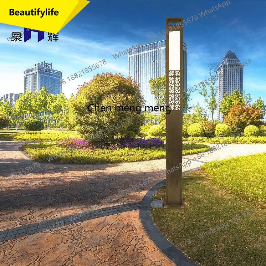 X188 Новый китайский светодиодный уличный водонепроницаемый ландшафтный светильник с квадратной дорогой, садовый светильник с квадратной колонкой
X188 Новый китайский светодиодный уличный водонепроницаемый ландшафтный светильник с квадратной дорогой, садовый светильник с квадратной колонкой