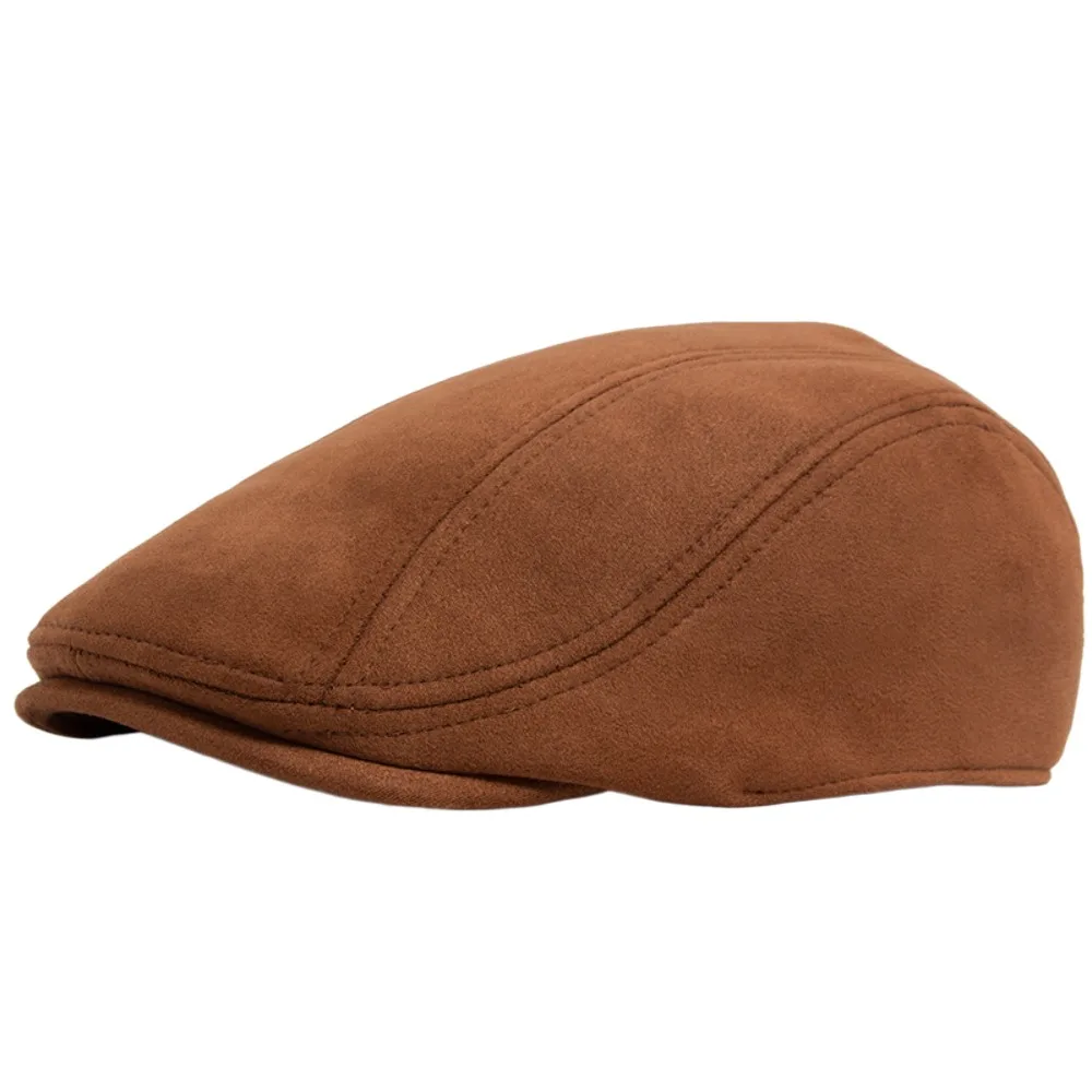 Flat Visor Cap Short Brim Retro Forward Hat Smooth British Style Winter Beret Cap Cold Proof Keep Warm Suede Painter Cap Women
Flat Visor Cap Short Brim Retro Forward Hat Smooth British Style Winter Beret Cap Cold Proof Keep Warm Suede Painter Cap Women
