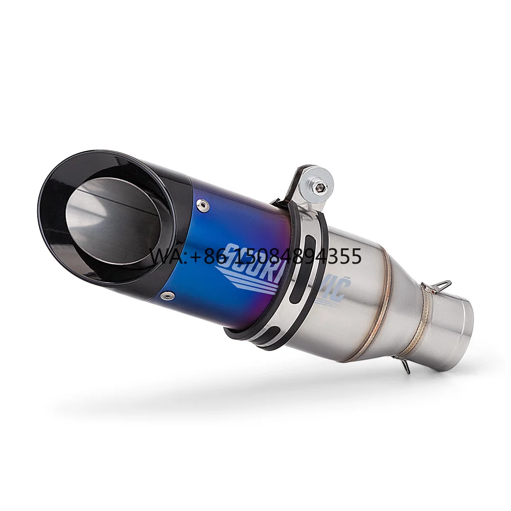 Two-Layer Stainless Steel Universal Exhaust Pipe Shengshi 703Rr Qj Sai 600 Sai 921 Excelle 321Rr Motorcycle Exhaust System
Two-Layer Stainless Steel Universal Exhaust Pipe Shengshi 703Rr Qj Sai 600 Sai 921 Excelle 321Rr Motorcycle Exhaust System
