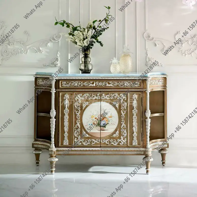 Modern luxury home corridor cabinet entrance cabinet villa painted marble storage entrance
Modern luxury home corridor cabinet entrance cabinet villa painted marble storage entrance