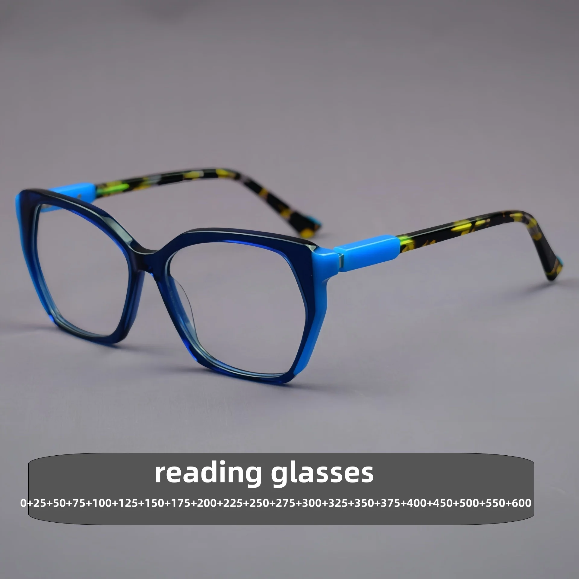 Acetate Retro Reading Glasses Women Myopia Men Eyeglasses Prescription 0+0.25 to +6.0
Acetate Retro Reading Glasses Women Myopia Men Eyeglasses Prescription 0+0.25 to +6.0