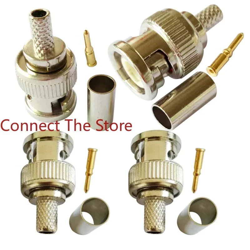 3PCS All Copper BNC Male Three-piece Crimping RG59 Q975-4 Monitoring Video Connector
3PCS All Copper BNC Male Three-piece Crimping RG59 Q975-4 Monitoring Video Connector