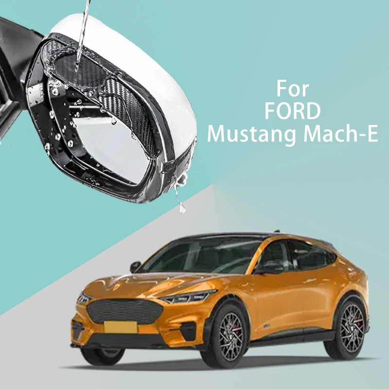 FOR FPRD Mustang Mach-E Car Rearview Mirror Rain Eyebrow Visor Carbon Fiber Side Automotive exterior protection
FOR FPRD Mustang Mach-E Car Rearview Mirror Rain Eyebrow Visor Carbon Fiber Side Automotive exterior protection