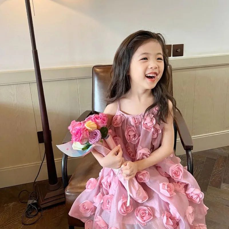 Dress for Baby Kids Girls Vestidos Casual Birthday Party Princess Evening Girl Dresses Floral Sling Children Clothes Girls
Dress for Baby Kids Girls Vestidos Casual Birthday Party Princess Evening Girl Dresses Floral Sling Children Clothes Girls