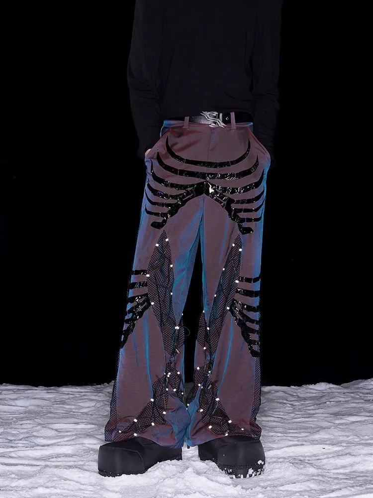 Start Exceed End Men's Casual Pants Dstring Wide Leg Autumn Winter Loose Fit Patchwork Design Youthful Sle Straight Tube
Start Exceed End Men's Casual Pants Dstring Wide Leg Autumn Winter Loose Fit Patchwork Design Youthful Sle Straight Tube