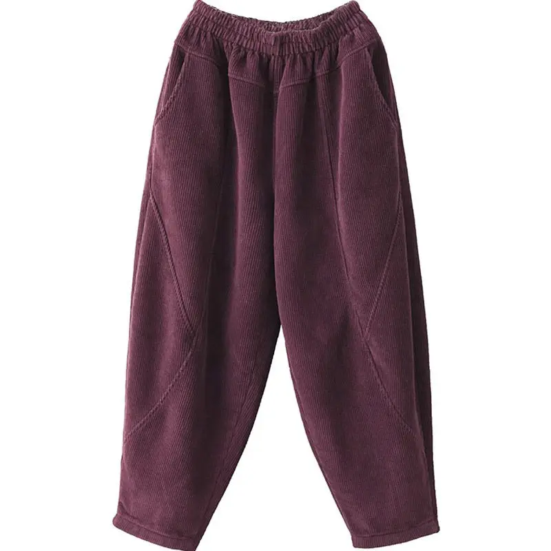 Women's Clothing 2023 Vintage Fashion Loose Casual Autumn Winter Thin Solid Color Pocket Elastic Waist Streetwear Harem Pants
Women's Clothing 2023 Vintage Fashion Loose Casual Autumn Winter Thin Solid Color Pocket Elastic Waist Streetwear Harem Pants