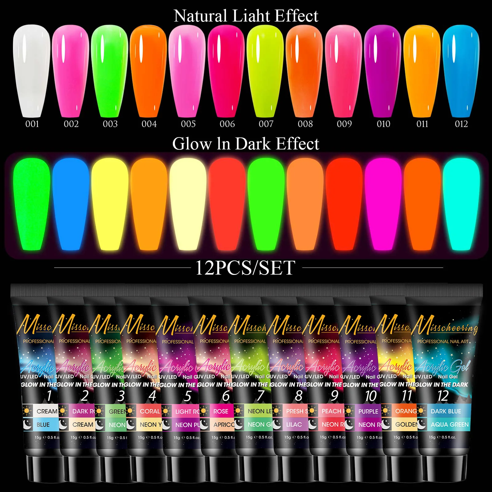 12 Colors Poly Nails Acryl Gel 60ml Nail Extension Gel Builder with Pink White Clear Glitter UV LED Gel for Manicure Salon Kit
12 Colors Poly Nails Acryl Gel 60ml Nail Extension Gel Builder with Pink White Clear Glitter UV LED Gel for Manicure Salon Kit