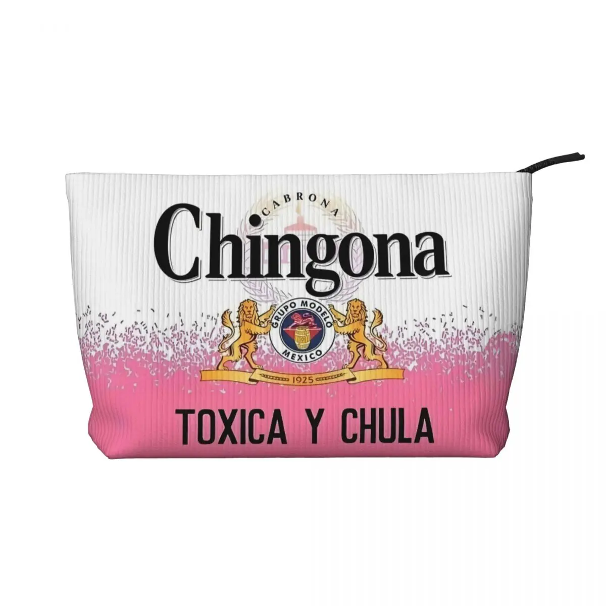 Пользовательские Grupo Modeloed Mexico Delicious Beer Дорожная косметичка для женщин Туалетные принадлежности Органайзер для макияжа Lady Beauty Storage Dopp Kit
Пользовательские Grupo Modeloed Mexico Delicious Beer Дорожная косметичка для женщин Туалетные принадлежности Органайзер для макияжа Lady Beauty Storage Dopp Kit