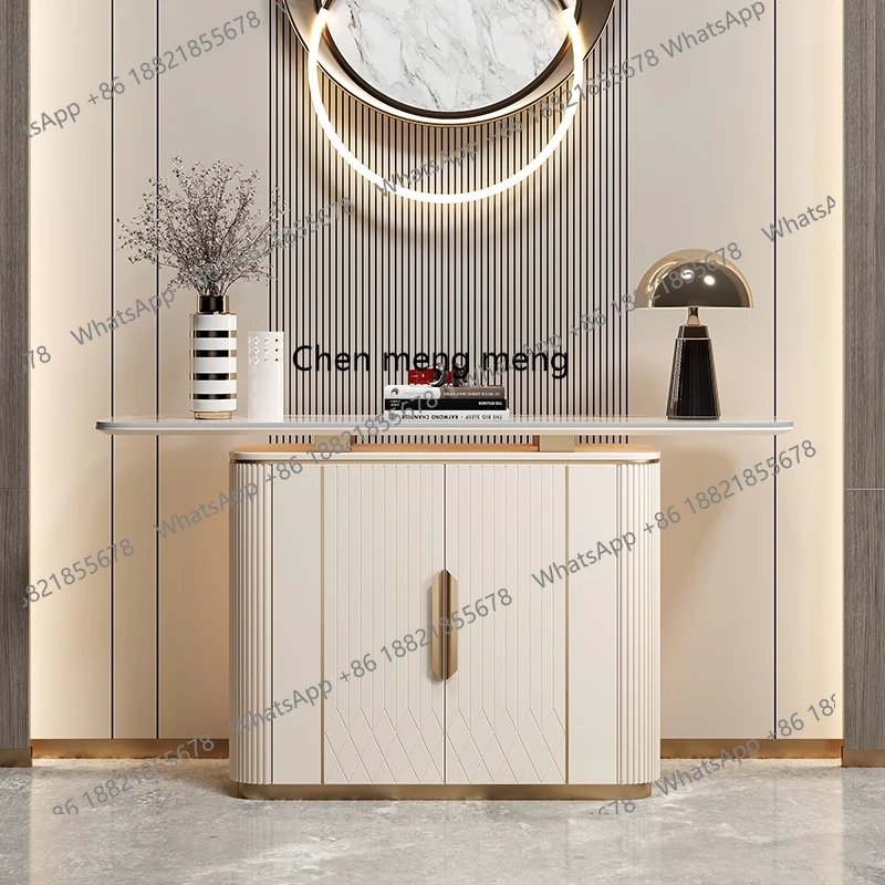 Italian style, entrance cabinet, rock slab against the wall, modern simple household partition, storage side cabinet
Italian style, entrance cabinet, rock slab against the wall, modern simple household partition, storage side cabinet