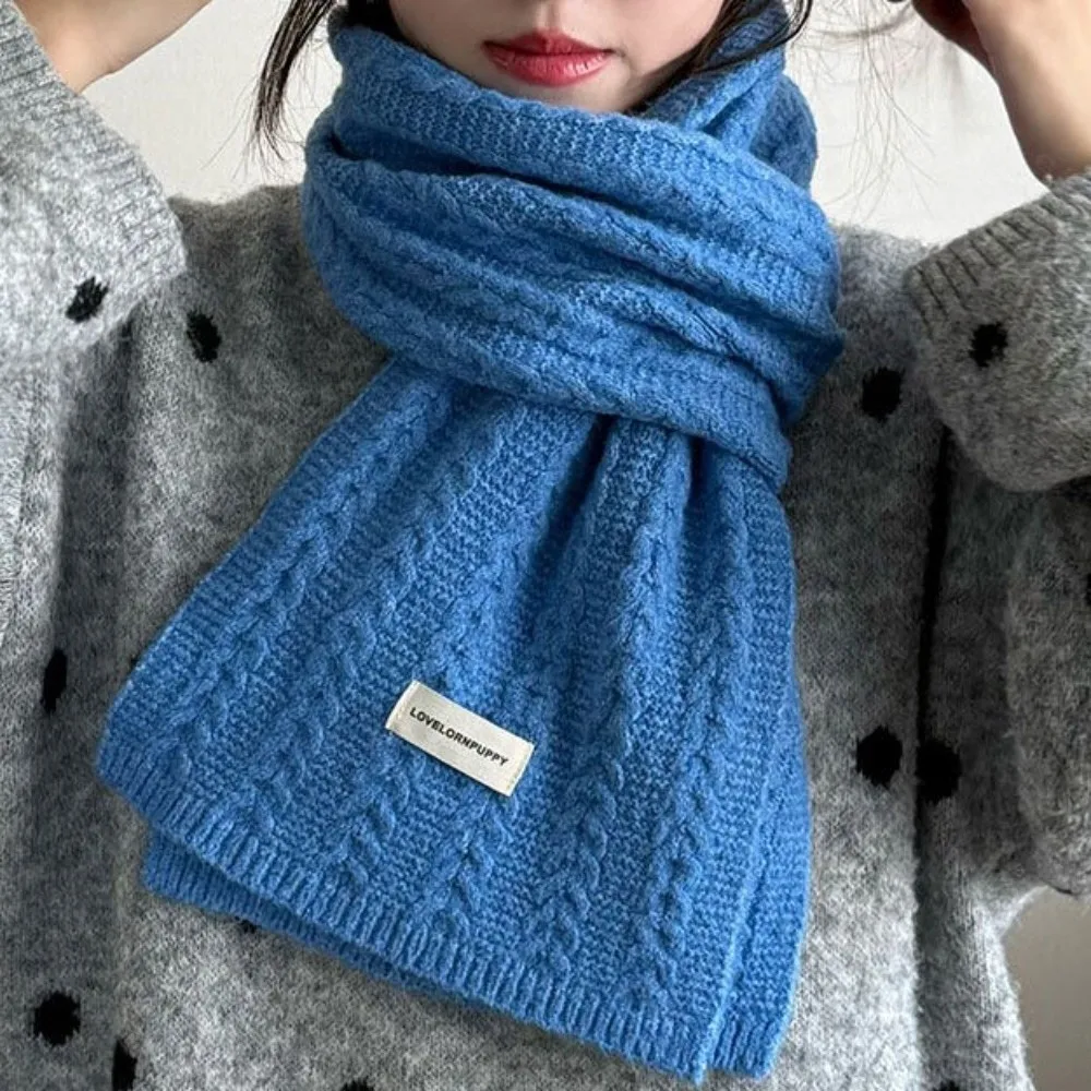 Fashion Wool Blend Knitted Cable Scarf Solid Color Windproof Women Long Scarf Thicken Neck Cover Thermal Neck Warmer
Fashion Wool Blend Knitted Cable Scarf Solid Color Windproof Women Long Scarf Thicken Neck Cover Thermal Neck Warmer