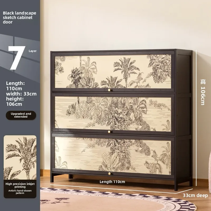 New model Solid wood minimalist shoe cabinet American retro home door American black wall shoe rack storage cabinet
New model Solid wood minimalist shoe cabinet American retro home door American black wall shoe rack storage cabinet