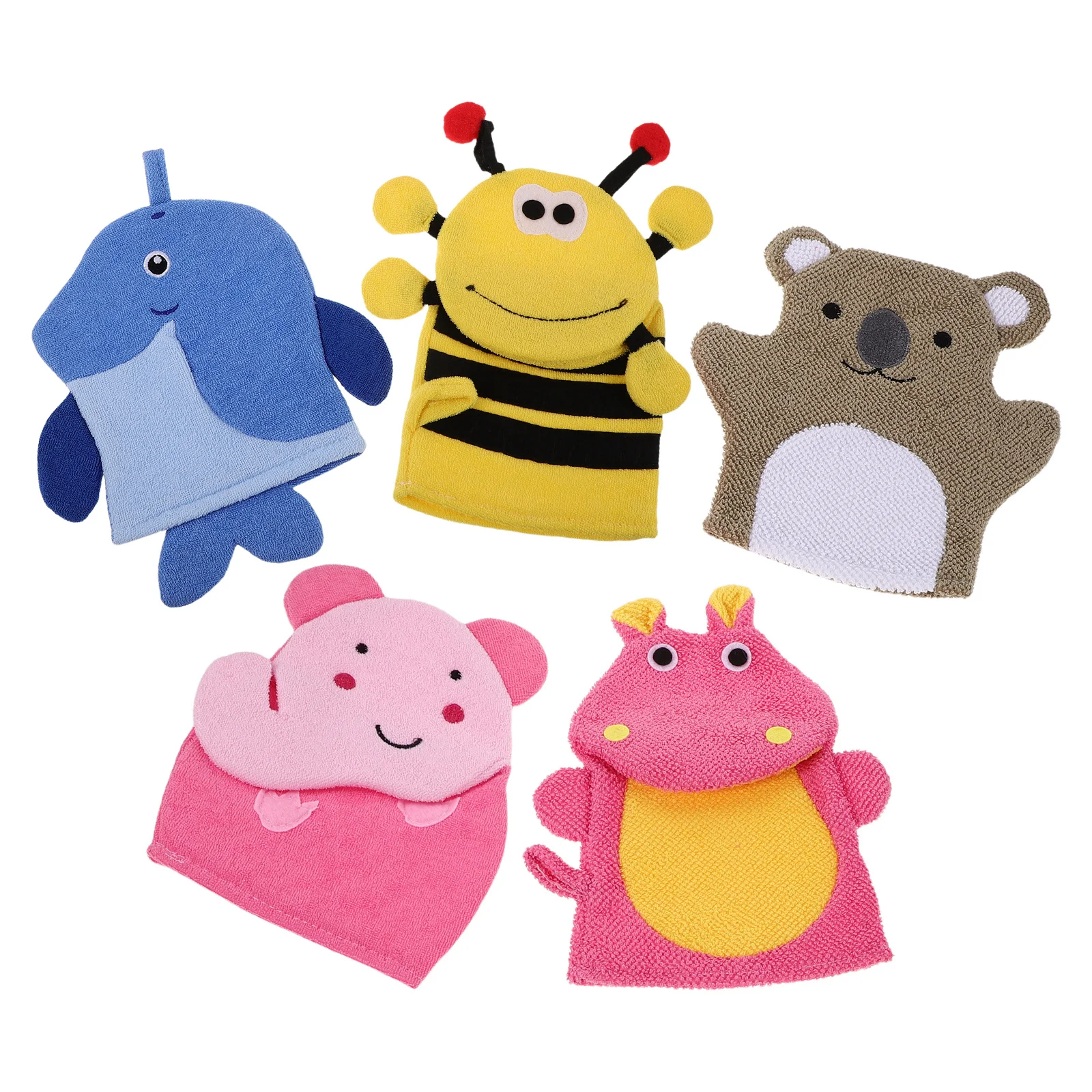5Pcs Kids Animal Bath Gloves Exfoliating Mitts Deep Body Scrubber Shower Wash Mitts for Effective Skin Cleansing
5Pcs Kids Animal Bath Gloves Exfoliating Mitts Deep Body Scrubber Shower Wash Mitts for Effective Skin Cleansing