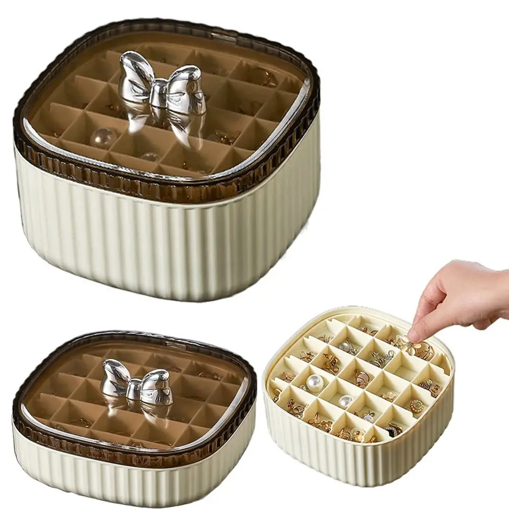 3 Layer Portable Jewelry Box Transparent Lid Large Capacity Jewelry Storing Organizer Multi-Compartments Stackable
3 Layer Portable Jewelry Box Transparent Lid Large Capacity Jewelry Storing Organizer Multi-Compartments Stackable
