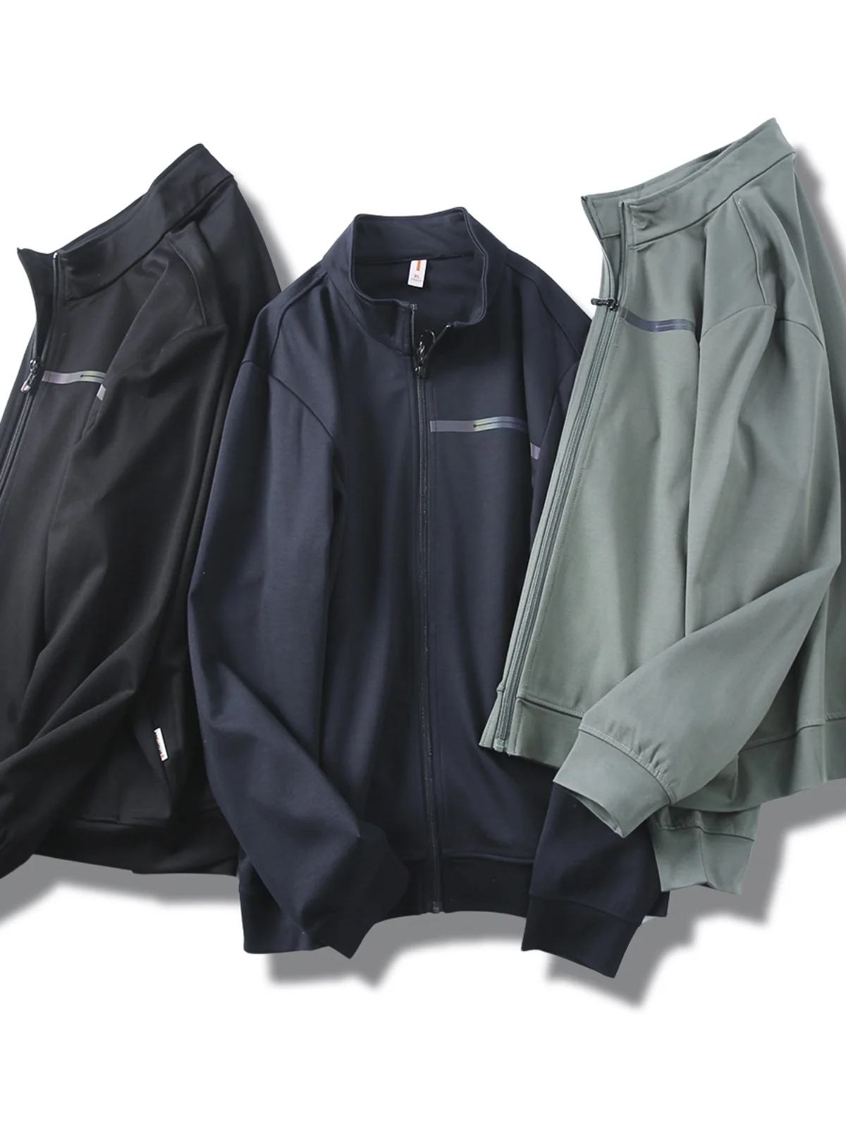 Functionali 3D Tailoring Laser Printing Four-Way Stretch Spring Men's Stand Collar Sport Jaet Outerwear Faion Urban Sle
Functionali 3D Tailoring Laser Printing Four-Way Stretch Spring Men's Stand Collar Sport Jaet Outerwear Faion Urban Sle